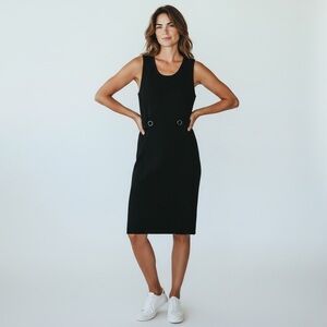 XS Ann Taylor Black dress 25% wool